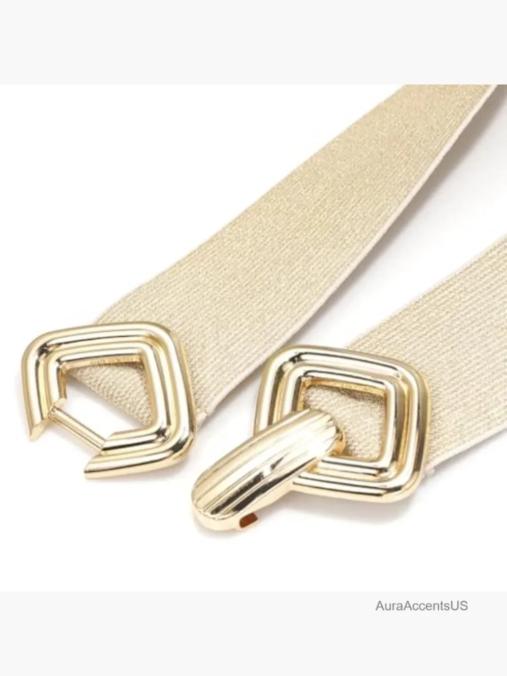 Wide Elastic Stretch Waist Belt for Dresses Skinny